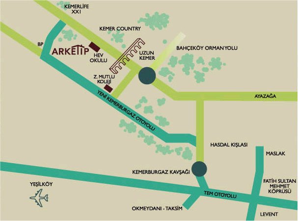 ARKETIP HOMES - MAP